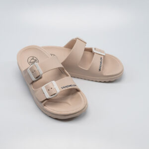 sandalias beige