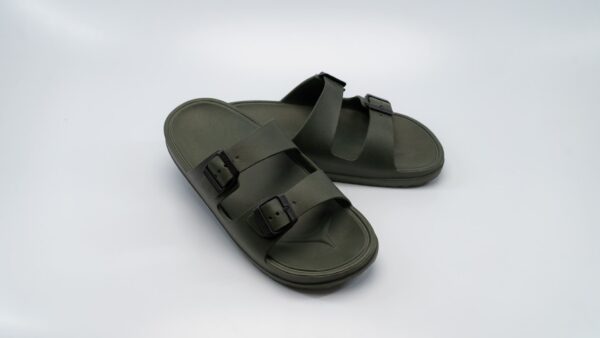 sandalias verdes